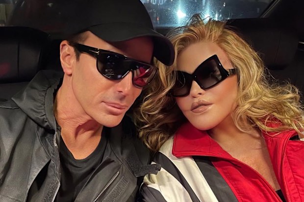 Jocelyn Wildenstein and her fiance  Lloyd Klein