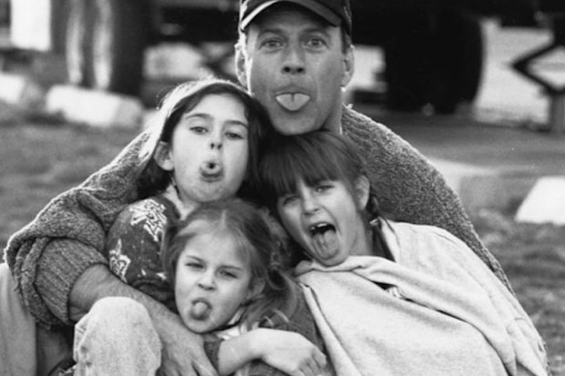 Bruce Willis, Rumer Willis, Scout Willis, Tallulah Willis
