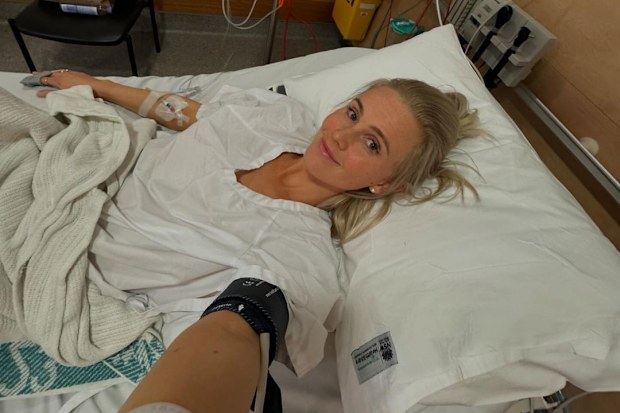 DJ Tigerlily has cancelled upcoming shows after emergency surgery.