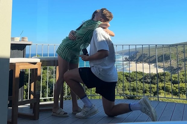 Cricketer Cameron Green engagement