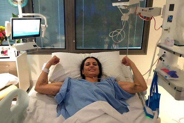 Despite her injury, Christina Vithoulkas was determined to keep living a full life.