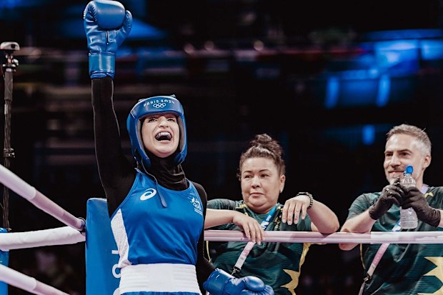 Tina Rahimi australian olympic boxer