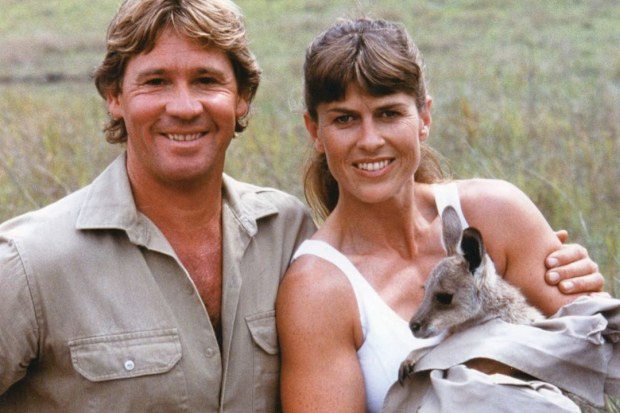 Steve Irwin and Terri Irwin