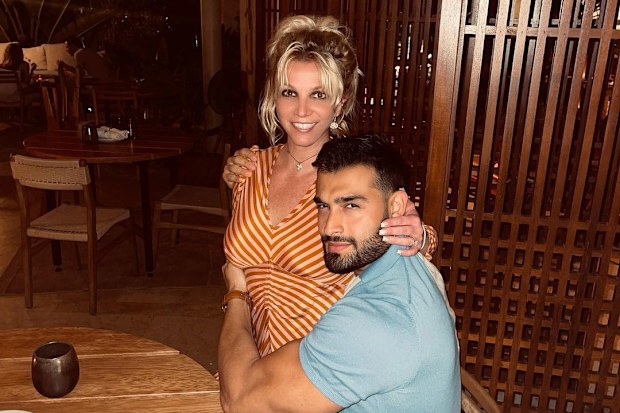 Britney Spears and Sam Asghari