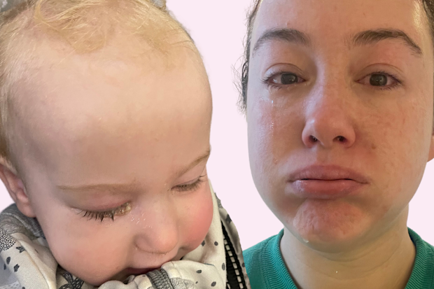 Mum and journalist Olivia McKinnon was overwhelmed with responses when she shared her struggle to juggle work and a sick child