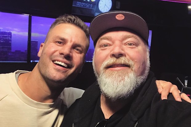 Beau Ryan and Kyle Sandilands