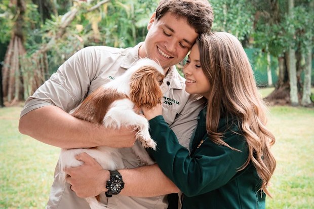 Bindi Irwin and Chandler Powell