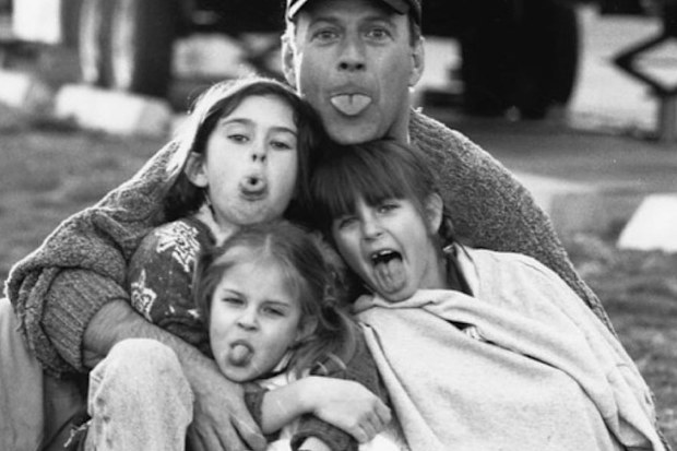 Bruce Willis, Rumer Willis, Scout Willis, Tallulah Willis