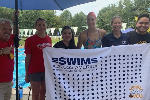 Swim Across America fundraiser for cancer