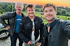 Chris Hemsworth celebrating Father's Day