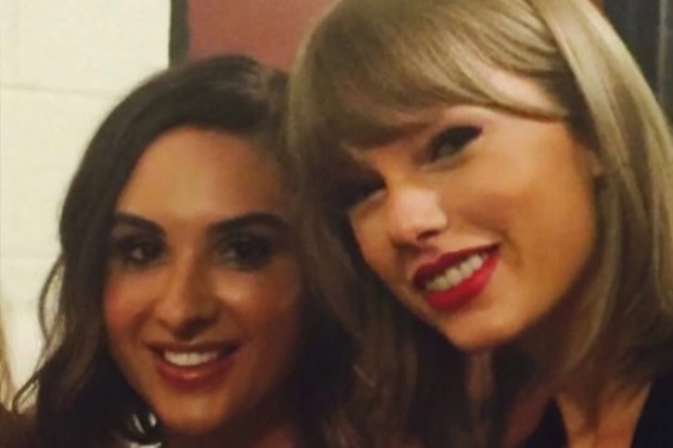 Taylor Swift and Maya Thompson, mother of Ronan