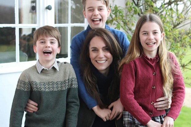 Some royal fans suggested the photo appeared to have been doctored with AI.