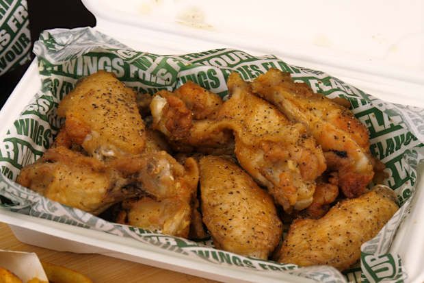 Wingstop taste test - Lemon Pepper