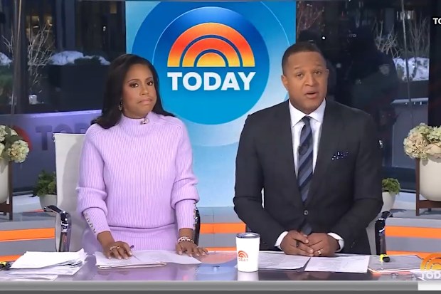 Sheinelle Jones and Craig Melvin on the US 'Today' show, Feb 2, 2026