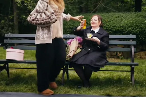 Blake Lively and Zuzanna Szadkowski in the new ad for Betty Booze