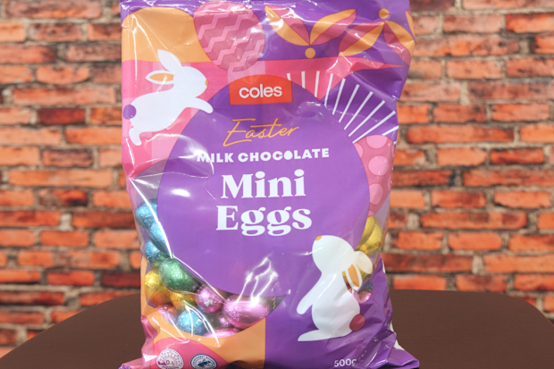 Coles Milk Chocolate Mini Eggs