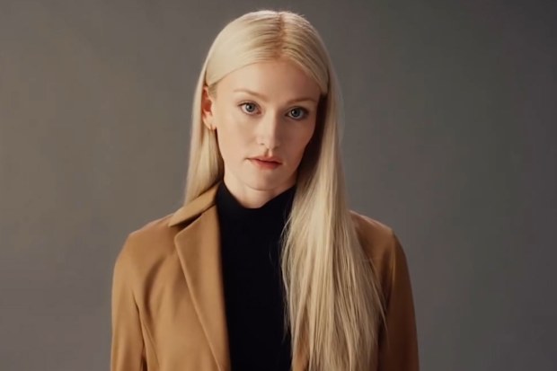 Sarah Pidgeon as Carolyn Bessette Kennedy in the first images from Ryan Murphy's series American Love Story.