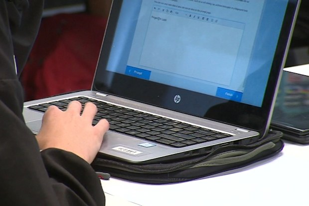 The internet went out at 69 schools across South Australia as students were sitting their online NAPLAN tests. 