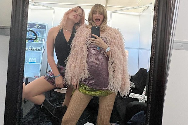 Suki Waterhouse and Georgia May Jagger