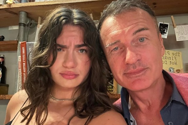 Madison McMahon and dad Julian McMahon