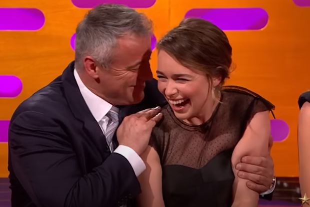 Emilia Clarke and Matt LeBlanc on The Graham Norton Show
