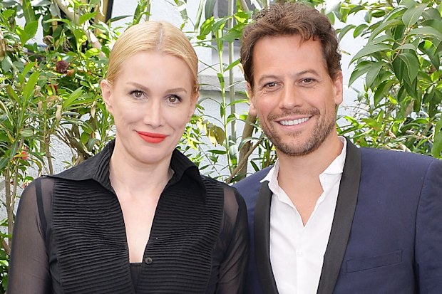 Alice Evans and Ioan Gruffudd attends NET-A-PORTER Celebrates Women Behind The Lens at Chateau Marmont on February 26, 2016 in Los Angeles, California.