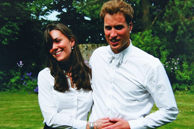 In this Handout Image provided by Clarence House, Kate Middleton and Prince William on the day of their graduation ceremony at St Andrew's University in St Andrew's on June 23, 2005 in Scotland.