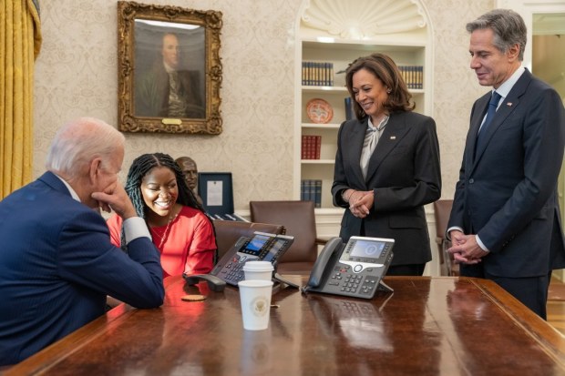 "Moments ago I spoke to Brittney Griner. She is safe. She is on a plane. She is on her way home," US President Joe Biden tweeted from the White House on Thursday morning.  