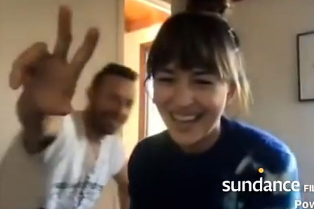 Dakota Johnson and Chris Martin 