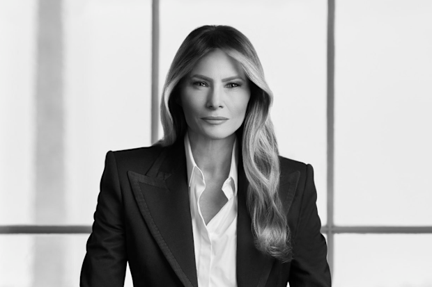 Melania Trump's official portrait,