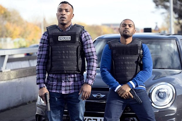Noel Clarke stars in Bulletproof with Ashley Walters (left).