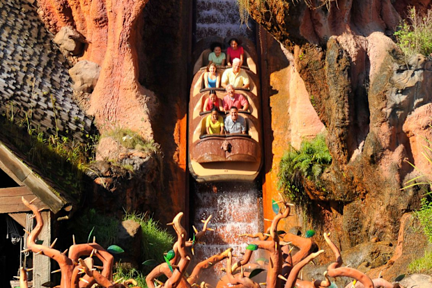 Disney's Splash Mountain ride