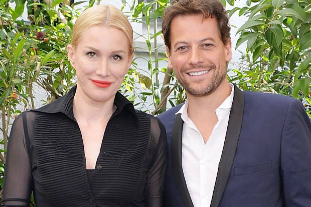 Alice Evans and Ioan Gruffudd attends NET-A-PORTER Celebrates Women Behind The Lens at Chateau Marmont on February 26, 2016 in Los Angeles, California.
