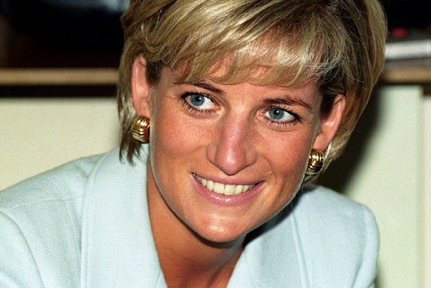 Diana, Princess of Wales, at the Royal Brompton Hospital where she visited Cystic Fibrosis patients the same year as her death.