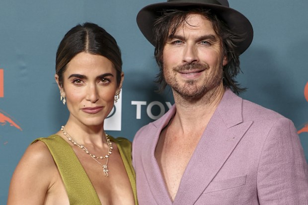 Nikki Reed and Ian Somerhalder