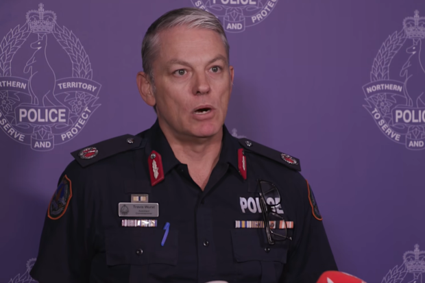 Northern Territory Police Assistant Commissioner Travis Wurst.