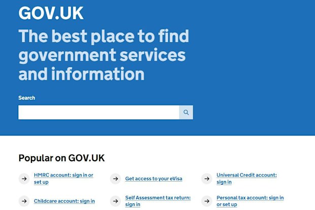 official government website for the UK ETA