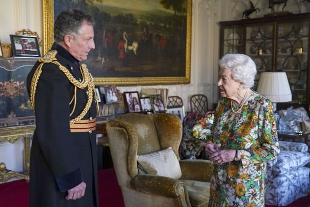 Her Majesty Queen Elizabeth II held an audience at Windsor Castle for General Sir Nick Carter upon the relinquishment of his appointment as Chief of Defence Staff.