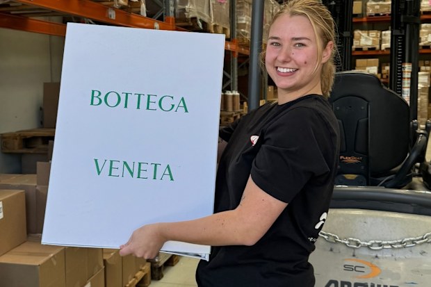 Grace won a $4,560 Bottega Veneta bag after joining The Pretty Privilege Club for free.