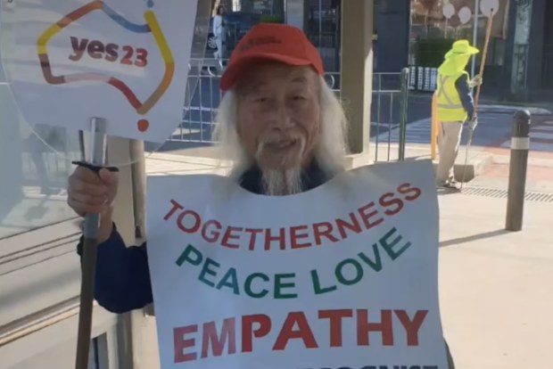 The alleged attacker of well-known Sydney activist Danny Lim has been charged after a fight at a train station last week.
