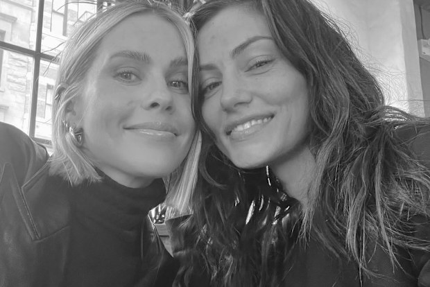 Phoebe Tonkin and Claire Holt.