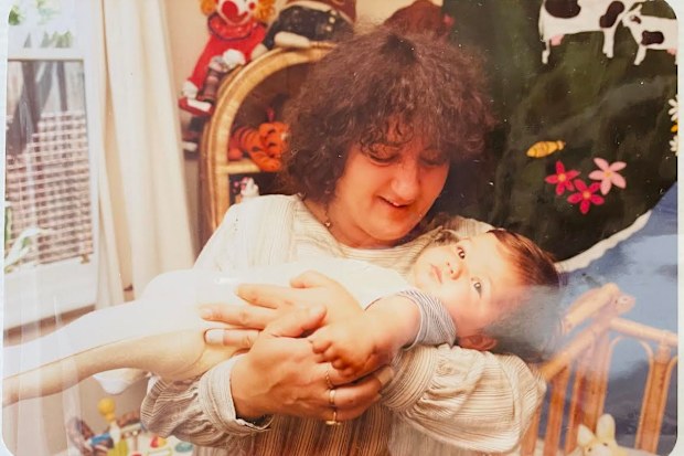 Jana Firestone with her mother