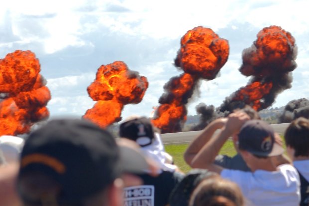 Avalon airshow an explosion of colour