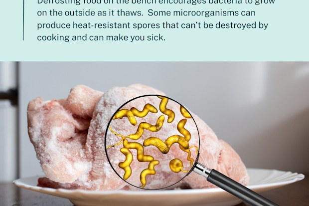 The NSW Food Authority shared this image to its official Facebook page.