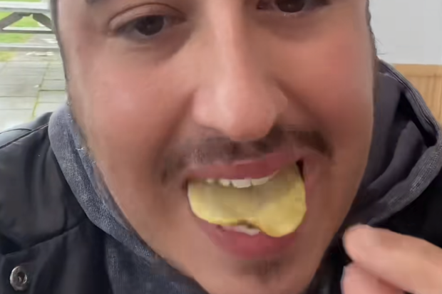 Cory filmed the moment he accidentally ate a chip worth $175k.