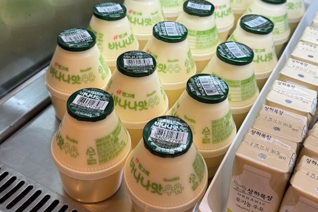 Drinks available at Ikea in South Korea