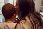 Meghan Markle kisses son Prince Archie in an Instagram video, March 2025