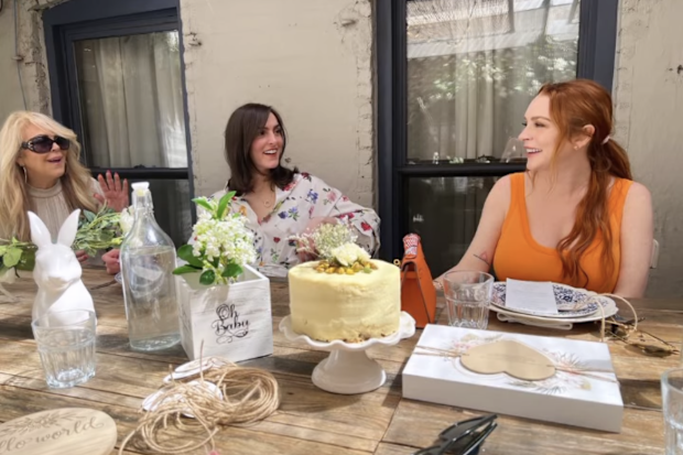 Lindsay Lohan baby shower