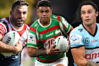 James Tedesco, Latrell Mitchell, and Nicho Hynes.