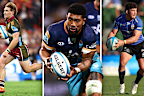 Tate McDermott, Ardie Savea and Carlo Tizzano.